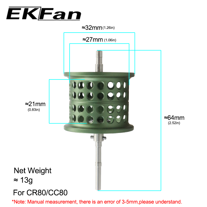 كأس خيطي أخضر صغير من EKFan لـ - مراجعة Reel Drag Knob وسعره