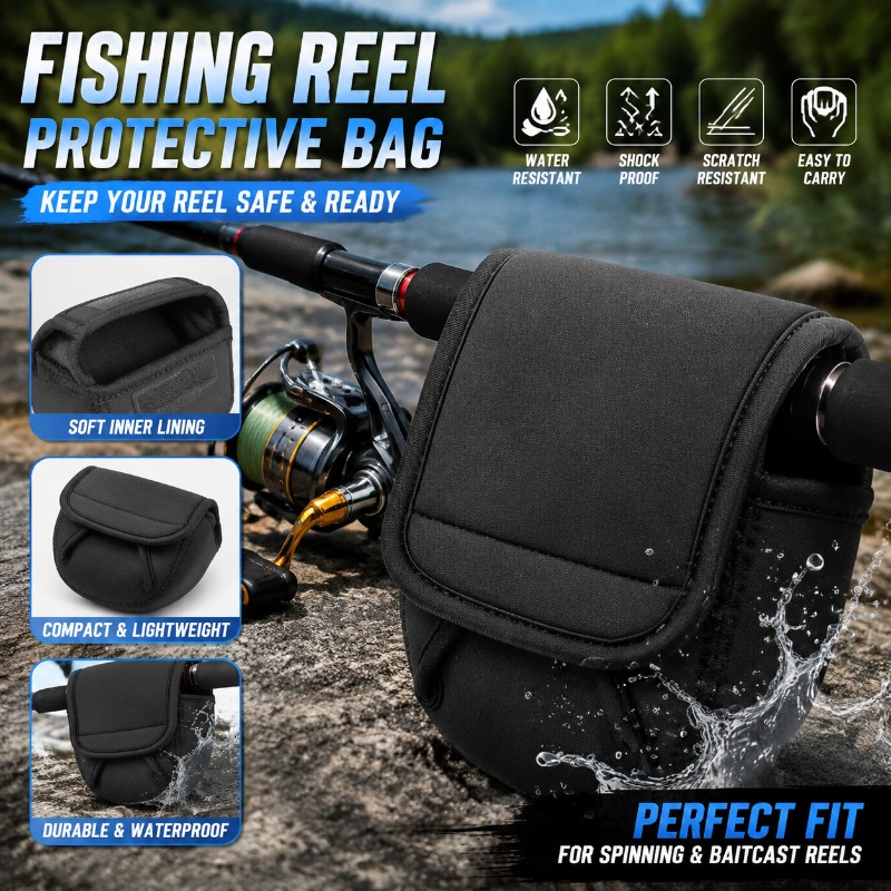 حقيبة واقية لبكرة الصيد، حافظة - مراجعة Spinning Reel وسعره
