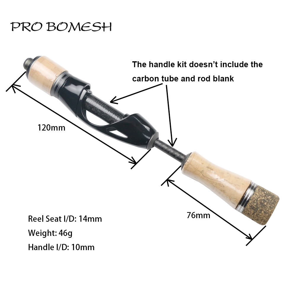 برو Bomesh 1 مجموعة الفلين مقب - مراجعة Ice Fishing Reel وسعره