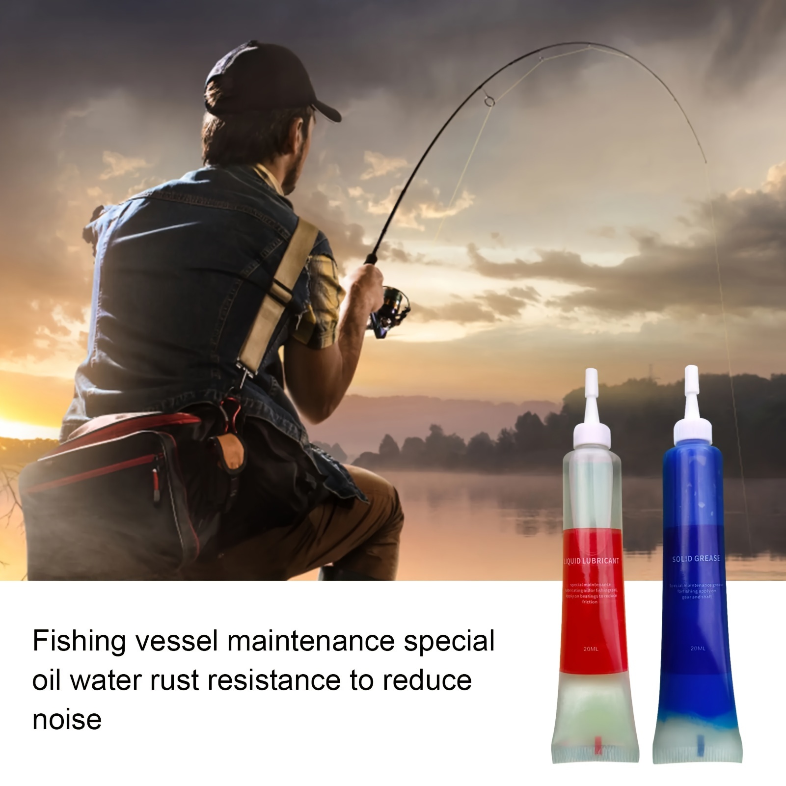 طقم صيانة عجلة الصيد مكون من 4 - مراجعة Reel Oil وسعره